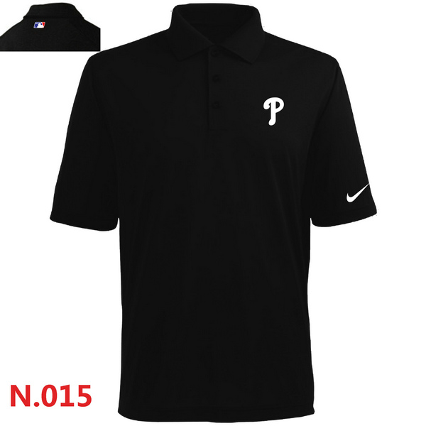 Nike Philadelphia Phillies 2014 Players Performance Polo -Black 2
