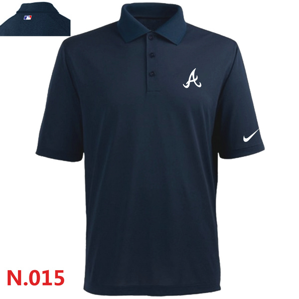 Nike Atlanta Braves 2014 Players Performance Polo -Dark biue 2