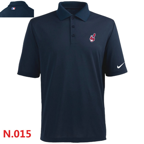 Nike Cleveland Indians 2014 Players Performance Polo -Dark biue