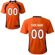 Nike Denver Broncos Infant Orange Customized Jersey