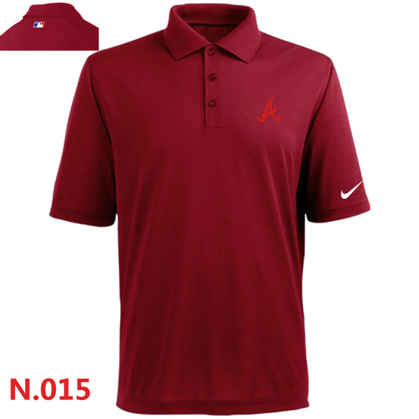 Nike Atlanta Braves 2014 Players Performance Polo -Red