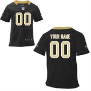Nike New Orleans Saints Infant Customized Game Team Color Jersey