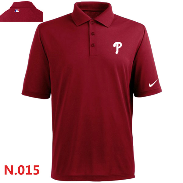 Nike Philadelphia Phillies 2014 Players Performance Polo -Red 2