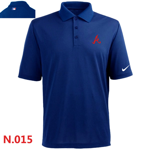 Nike Atlanta Braves 2014 Players Performance Polo -Blue 2