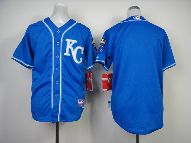 MLB Kansas City Royals Blue Youth Jersey