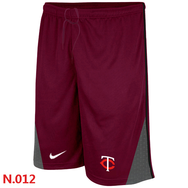 Nike Minnesota Twins Performance Training Shorts Red