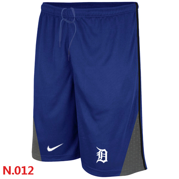 Nike Detroit Tigers Performance Training Shorts Blue