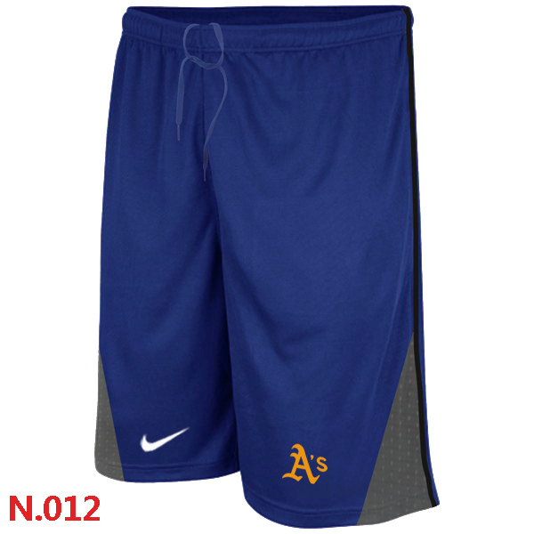 Nike Oakland Athletics Performance Training Shorts Blue 2