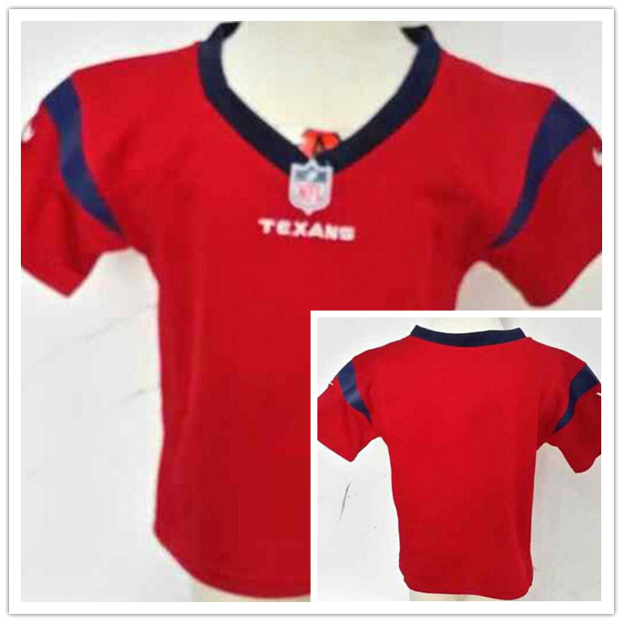 Nike Houston Texans Blank Youth Red Jersey 2-5T