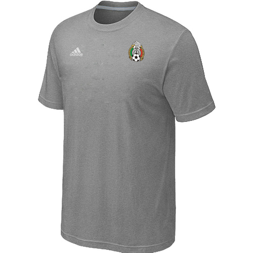 Adidas The World Cup Mexico Soccer T-Shirt Light Grey