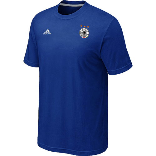 Adidas The World Cup Germany Soccer T-Shirt Blue