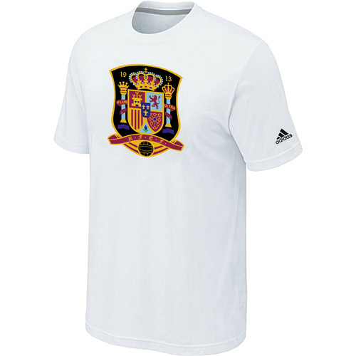 Adidas The World Cup Spain Soccer T-Shirt White