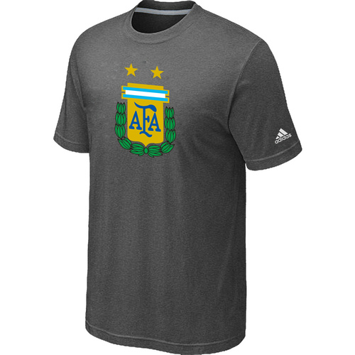 Adidas The World Cup Argentina Soccer T-Shirt Dark Grey