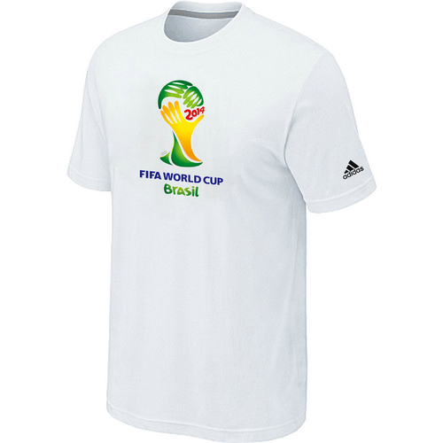Adidas 2014 The World Cup Soccer T-Shirt White