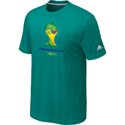Adidas 2014 The World Cup Soccer T-Shirt Green