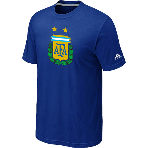 Adidas The World Cup Argentina Soccer Blue T-Shirt