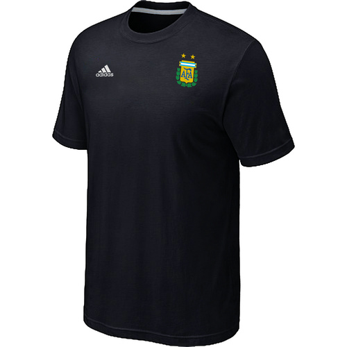 Black Adidas The World Cup Argentina Soccer T-Shirt