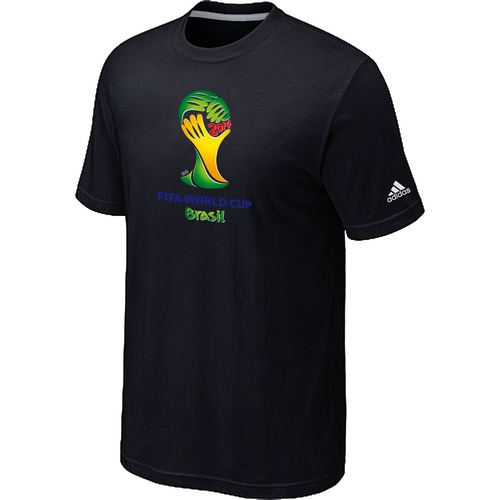 Adidas 2014 The World Cup Soccer T-Shirt Black