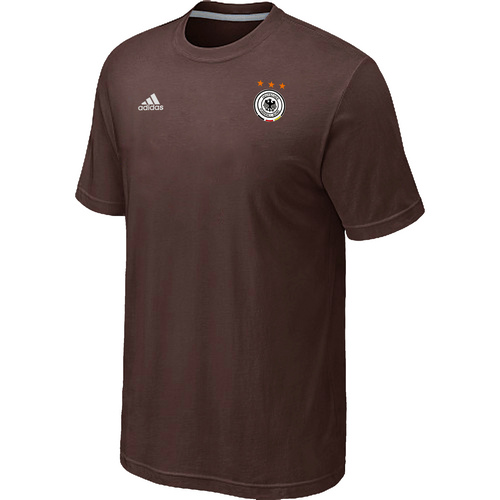 Adidas The World Cup Germany Soccer T-Shirt Brown