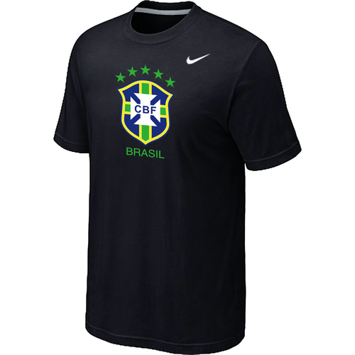 Nike The World Cup Brazil Soccer T-Shirt Black