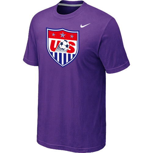 Nike The World Cup  USA Soccer T-Shirt Purple