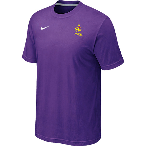 Nike The World Cup France Soccer T-Shirt Purple