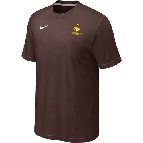 Nike The World Cup France Soccer T-Shirt Brown