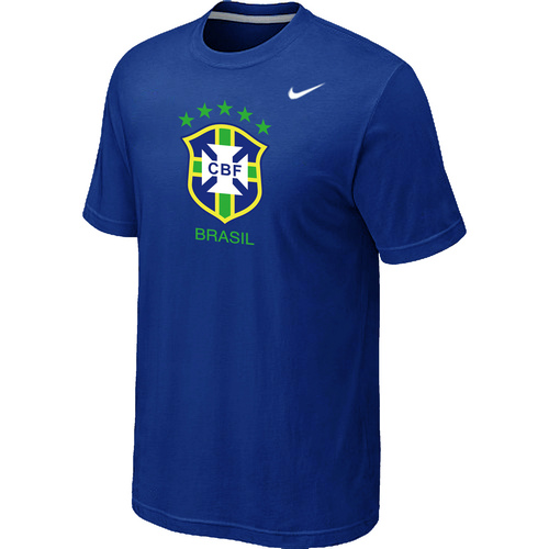 Nike The World Cup Brazil Soccer T-Shirt Blue
