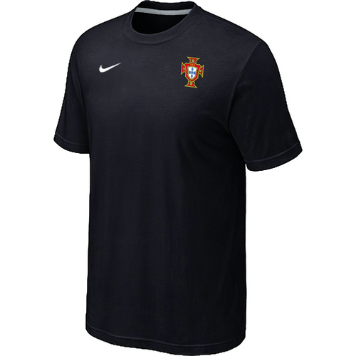 Nike The World Cup Portugal Soccer T-Shirt Black