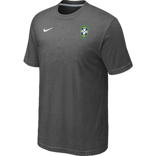 Nike The World Cup Brazil Soccer T-Shirt Dark Grey