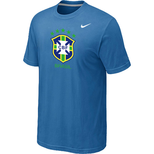 Nike The World Cup Brazil Soccer T-Shirt light Blue