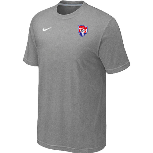 Nike The World Cup  USA Soccer T-Shirt Light Grey