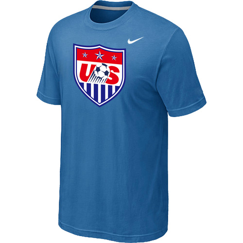 Nike The World Cup  USA Soccer T-Shirt light Blue