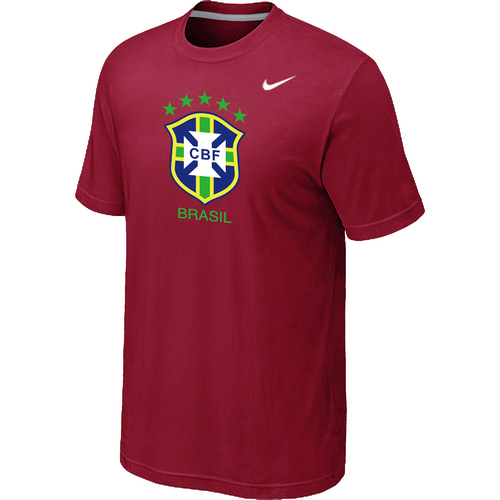 Nike The World Cup Brazil Soccer T-Shirt Red