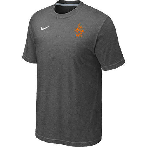 Nike The World Cup  Netherlands Soccer T-Shirt Dark Grey