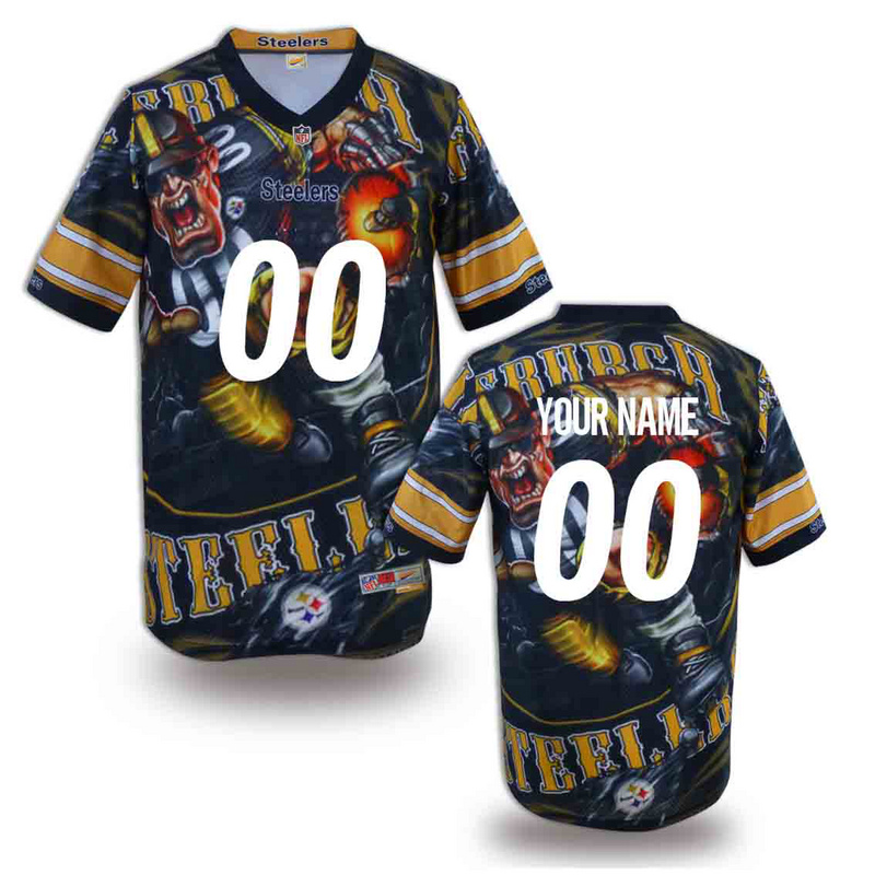 Nike Pittsburgh Steelers Fashion New Custom Jersey 7