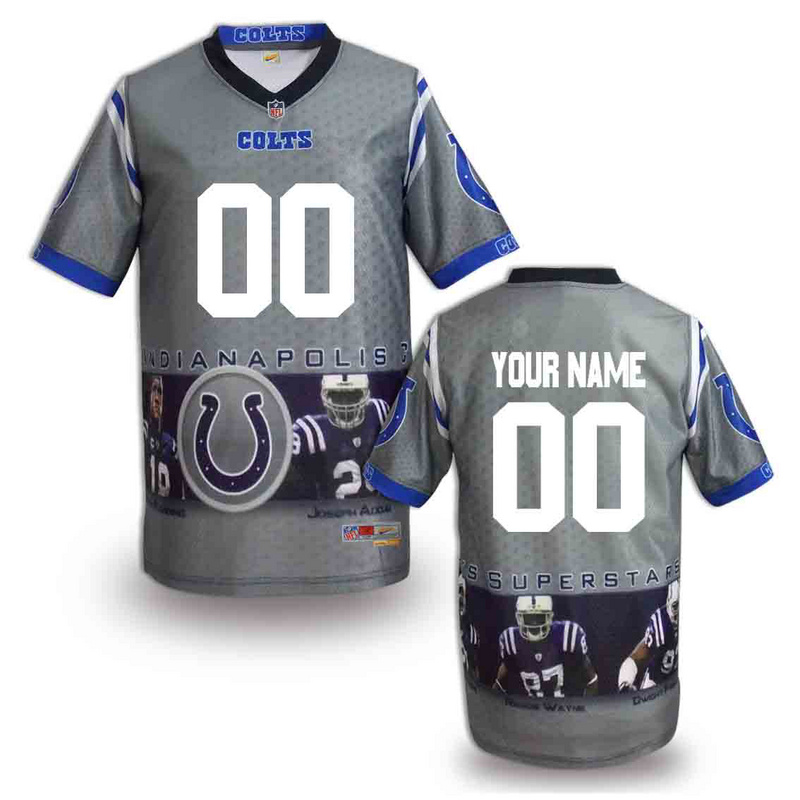Nike Indianapolis Colts Fashion New Custom Jersey