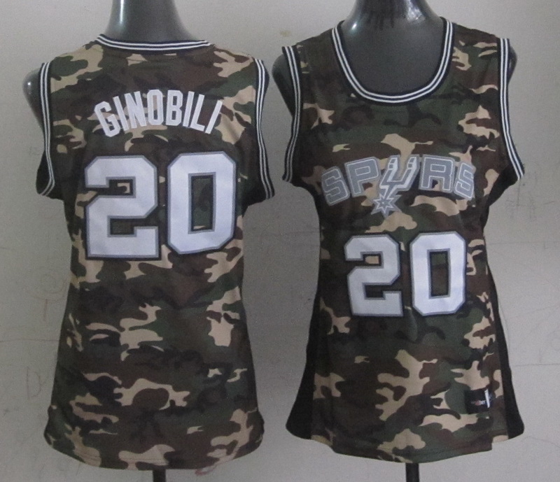 NBA Miami Heat #6 James Women Jersey Camo