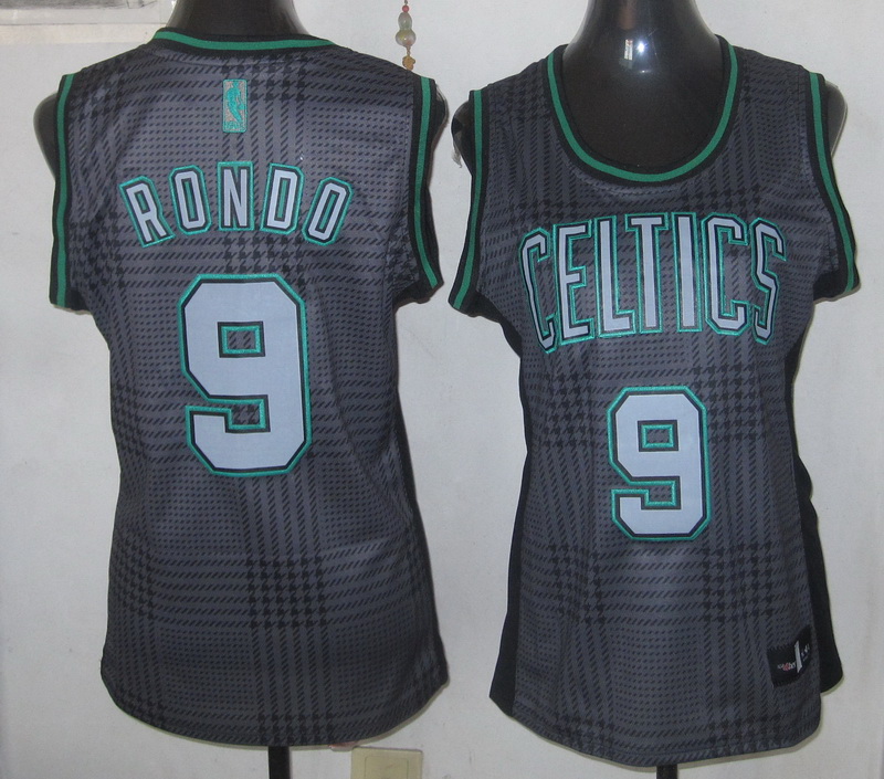 NBA Boston Celtics #9 Rondo Women Jersey 2