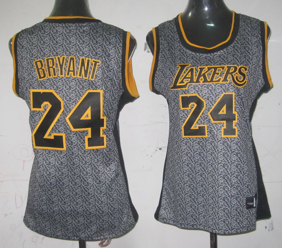 NBA Los Angeles Lakers #24 Bryant Camo Women Jersey