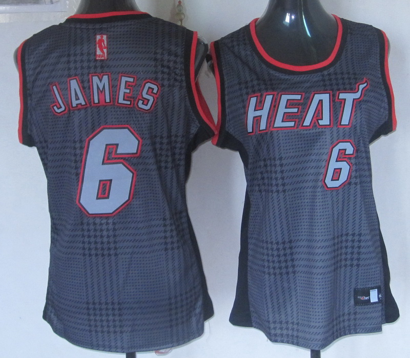 NBA Miami Heat #6 James Women Jersey