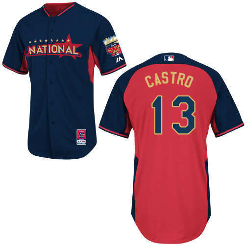 MLB Chicago Cubs #13 Castro 2014 All Star Jersey