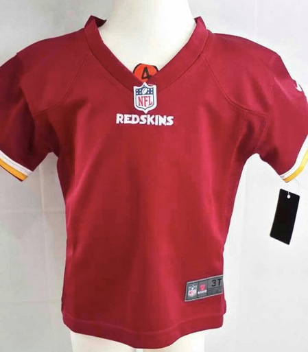 Nike Redskins Blank Red Kids  jersey 2-5T