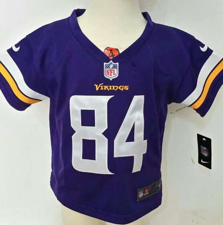 Nike Minnesota Vikings #84 Patterson Kids Jersey 2-5T