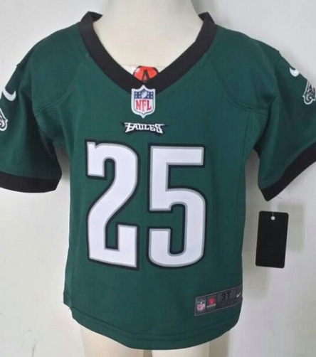 Nike Philadelphia eagles 25 McCoy Green Kids Jersey 2-5T