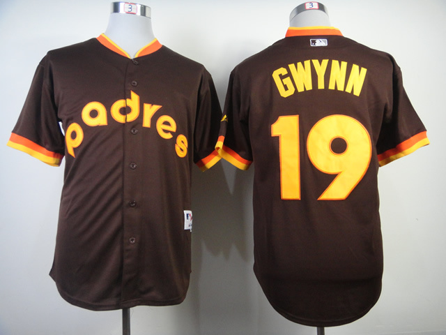 MLB Jerseys San Diego Padres 19 Gwynn Coffee M&N
