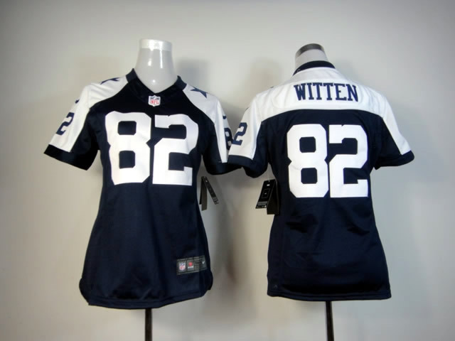 NFL Dallas cowboys #82 Witten Women Thanksgiving Jersey