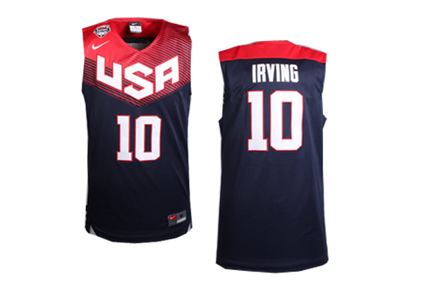 Iverson Blue jersey, Team USA #10 NBA Jersey