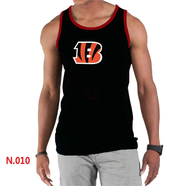 Nike NFL Cincinnati Bengals  Sideline Legend Authentic Logo men Tank Top Black