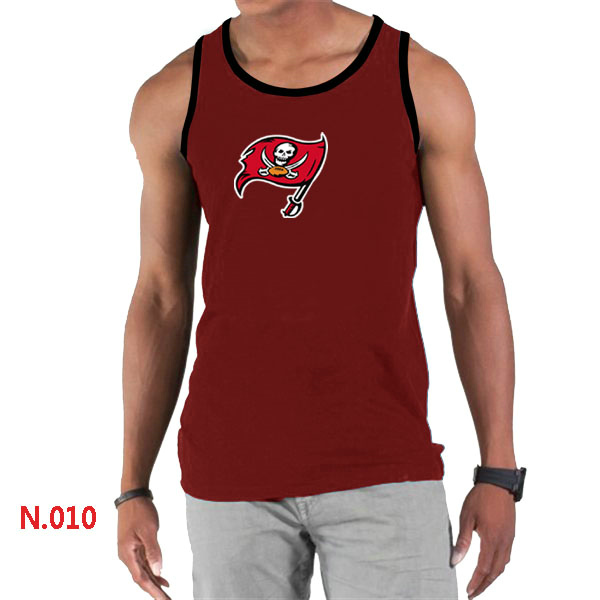 Nike NFL Tampa Bay Buccaneers Sideline Legend Authentic Logo men Tank Top Red